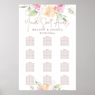 PixDezines - Blume, die die Romantik erstrahlen, S Poster