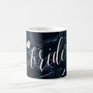 PixDezines Blush Bridesmaid Script Marmor der Mari Kaffeetasse