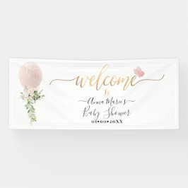 PixDezines Blush Glitzer Ballon Alle Veranstaltung Banner