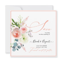 PixDezines Blushrosa Pfingstrosen Save The Date