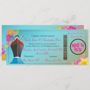 PixDezines Boarding Pass/Liebe Schiff/Kreuzfahrtsc Einladung