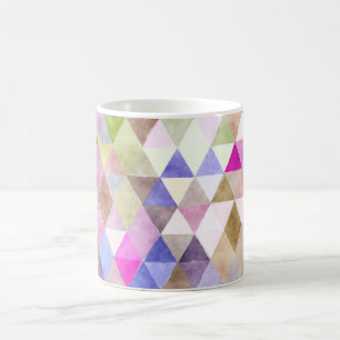 PixDezines Boho Geometrisch/verstellbare Dreiecke Tasse