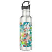 PixDezines Boho Wasserfarben Geometric/Dreiecke
