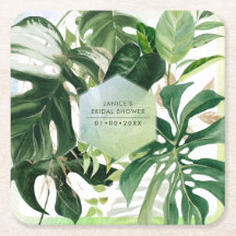 PixDezines Buntes Monstera-Tropisches Laub