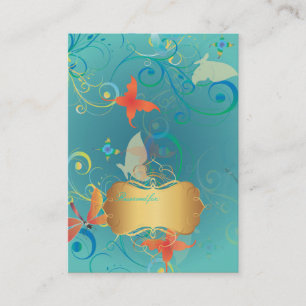 PixDezines Butterflies+Libellen, Platzkarten