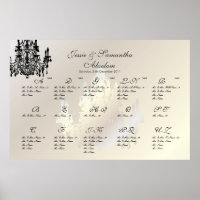 PixDezines Chandelier/Sitzplan/Alpha