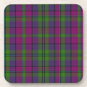 PixDezines Clan Oakney Tartan Getränkeuntersetzer