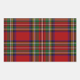 PixDezines clan stewart tartan Rechteckiger Aufkleber
