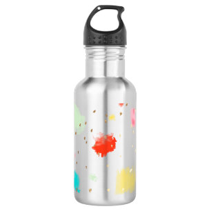 PixDezines Cupcake Sprinkles/Imitats Gold Trinkflasche