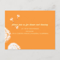 PixDezines Dandelions, dunkle Hintergrundfarben