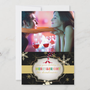 PixDezines diy colors/snowflakes/holiday card Feiertagskarte