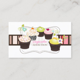 PixDezines diy Cupcake Visitenkarte