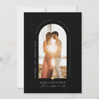 PixDezines DIY-Farb-Bogenrahmen Save Date Einladun Einladung