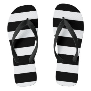 PixDezines DIY Farbanpassbare Streifen Flip Flops