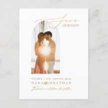 PixDezines DIY Farbbogenrahmen Save the Date