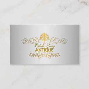 PixDezines diy Farbe/antikes Rolle-Imitatmetall Visitenkarte