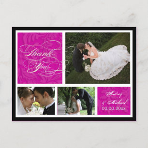 PixDezines DIY Farbe/Damaskus Fotos Danke Postkarte