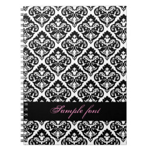 PixDezines DIY-Farbe, olivia damast Notizblock