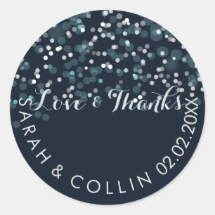 PixDezines DIY Farbe/Wintersoiree/Schnee Runder Aufkleber