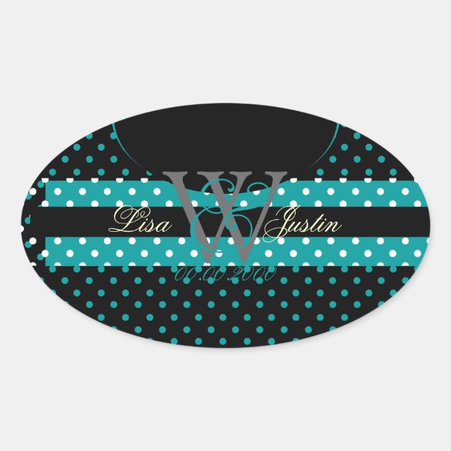 PIxDezines DIY Farben, Dots u.a. Ovaler Aufkleber (Vorderseite)