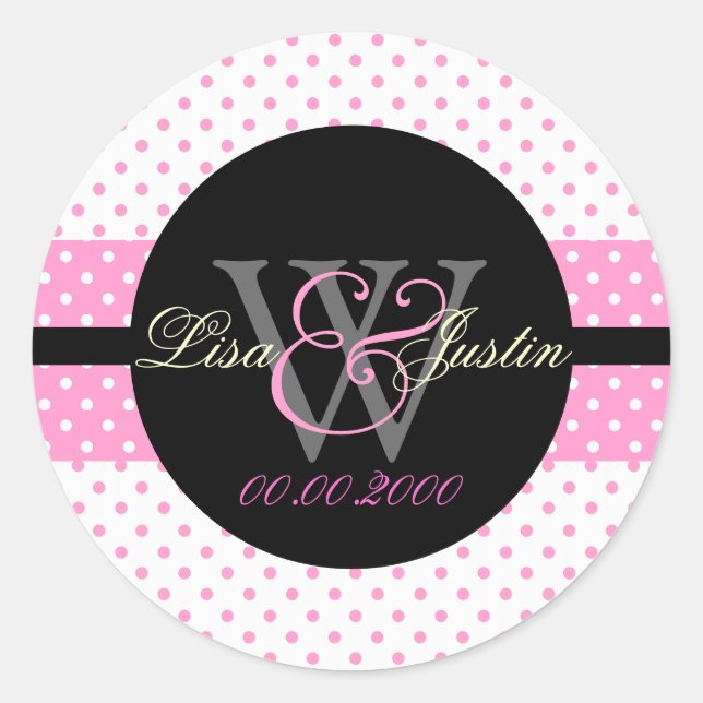 PIxDezines DIY Farben, Dots u.a. Runder Aufkleber (Vorderseite)