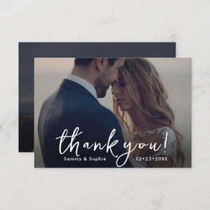 PixDezines DIY Farben Script Vielen Dank Dankeskarte