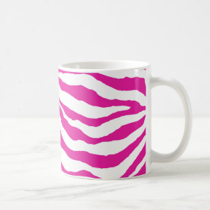 PixDezines DIY-Farbenzebra-Druck Kaffeetasse