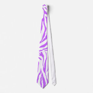 PixDezines DIY-Farbenzebra-Druck Krawatte