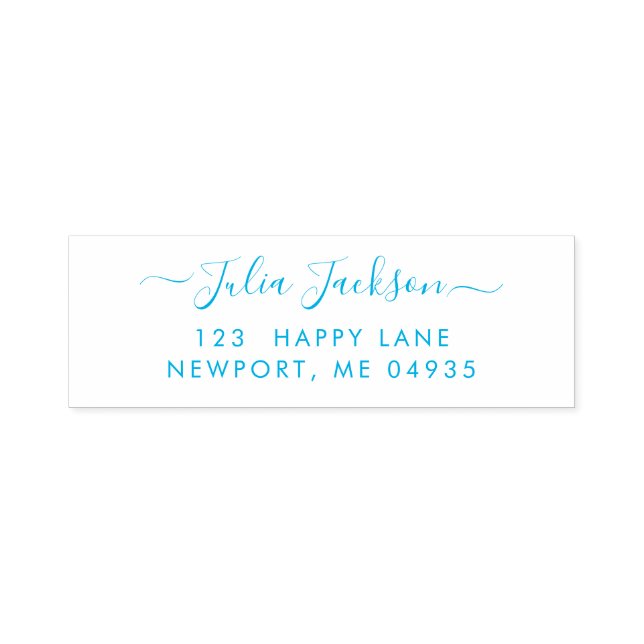 PixDezines DIY Script-Rücksendeadresse Permastempel (Design)