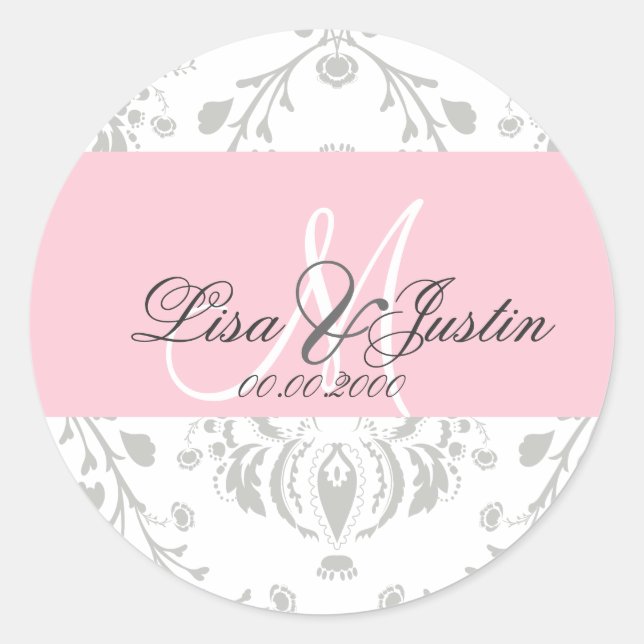 PixDezines Dolcé-Gaumenfarbe Runder Aufkleber (Vorderseite)