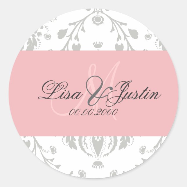 PixDezines Dolcé-Gaumenfarbe Runder Aufkleber (Vorderseite)