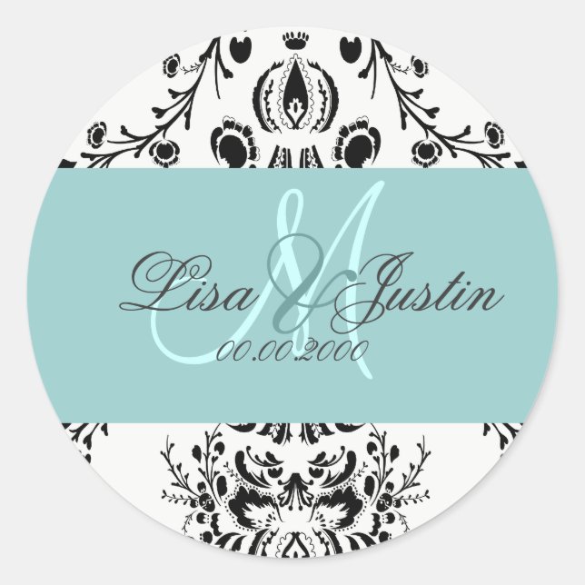 PixDezines Dolcé-Gaumenfarbe Runder Aufkleber (Vorderseite)