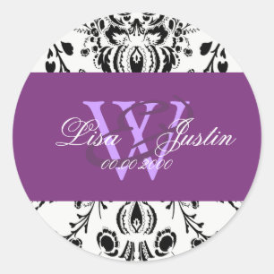 PixDezines Dolcé-Gaumenfarbe Runder Aufkleber