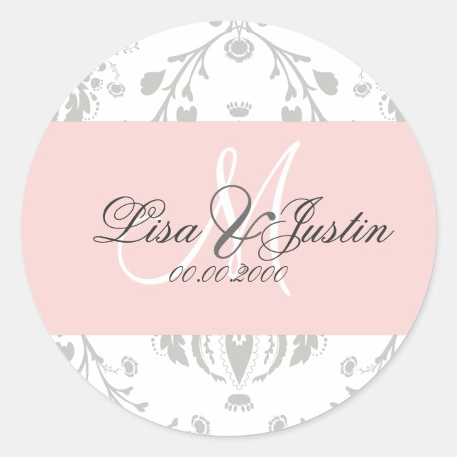 PixDezines Dolcé-Gaumenfarbe Runder Aufkleber (Vorderseite)