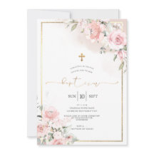 PixDezines Dusty Rose, Rustikale Aquarelltaufe