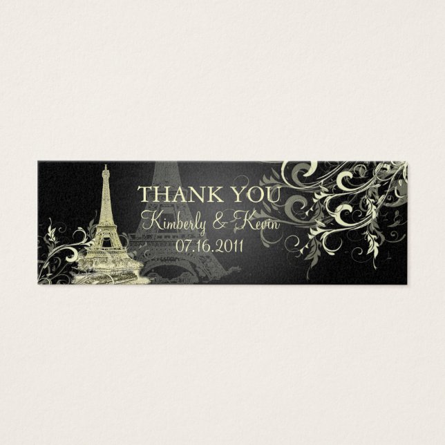 PixDezines Eiffel Tower/Bateau Mouche+Wirbel (Vorderseite)
