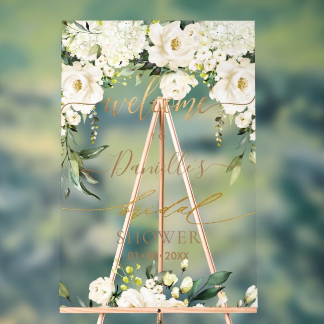 PixDezines Elegant Rosa Roses Anthuriums Acrylschild (Neutral)