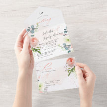 PixDezines Elegante Blush-Pfingstrosen All In One