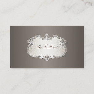 PixDezines elegante Etiketten Visitenkarte