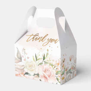 PixDezines Elegantes Wasserfarbenspiel in Creme-Ro Geschenkschachtel