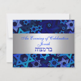 PixDezines Empfang Mod-Stern/Farbhintergrund Einladung