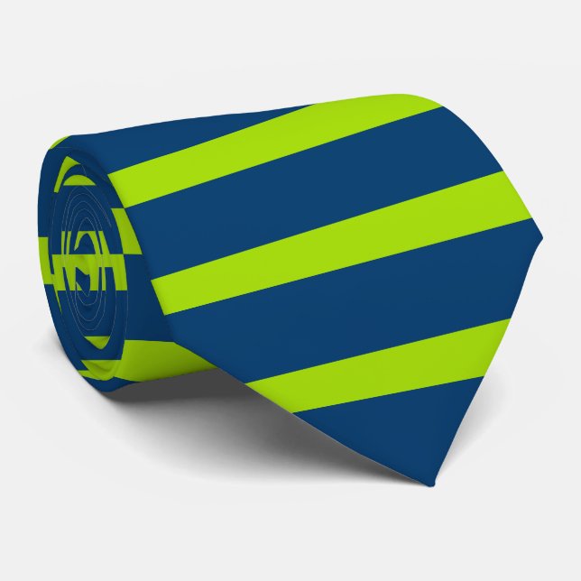 PixDezines-Farben/einstellbare Streifen Krawatte (Gerollt)