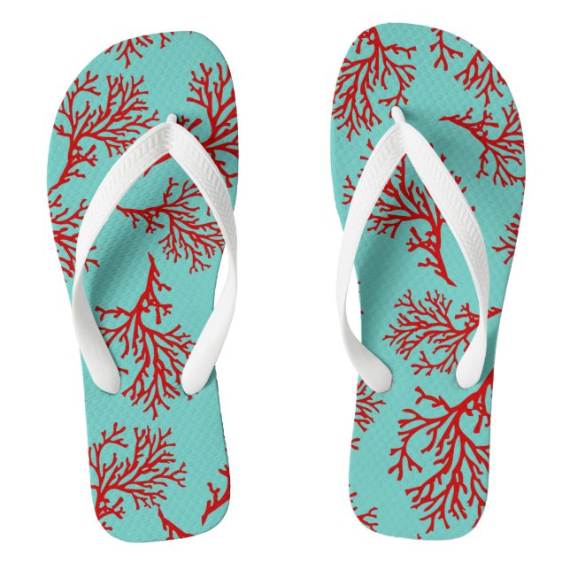 PixDezines Farben Flip Flops (Fußbett)
