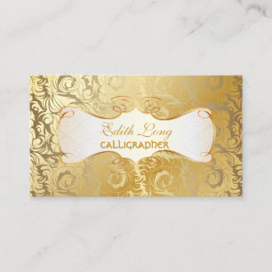 PixDezines-Farbrollen/antike Rollen Visitenkarte