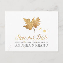 PixDezines FauxGold Herbstlaub/Termin retten