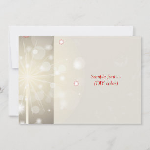 PixDezines filigrane Wirbel/Farbtöne Einladung