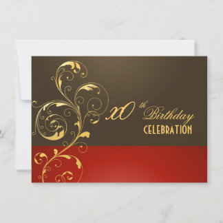 PixDezines filigree DIY-Ereignis/Geburtstag Einladung