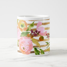 PixDezines floral/wasserfarbe/ranunculus Jumbo-Tasse