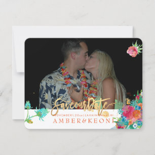 PixDezines Floral Wasserfarbe/Stiefmütterchen/rett Save The Date