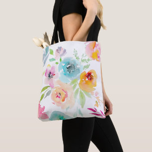 PixDezines Floral Wasserfarbene Frühlingsponnen